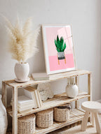 Puantiyeli Vazo N3 - Art Print