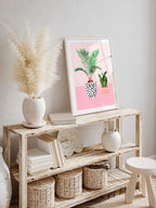 Puantiyeli Vazo N2 - Art Print