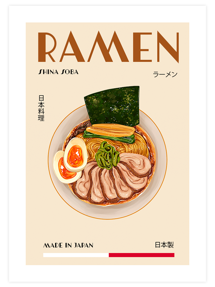 Japanese Cuisine - Poster Seti Duo  Poster
