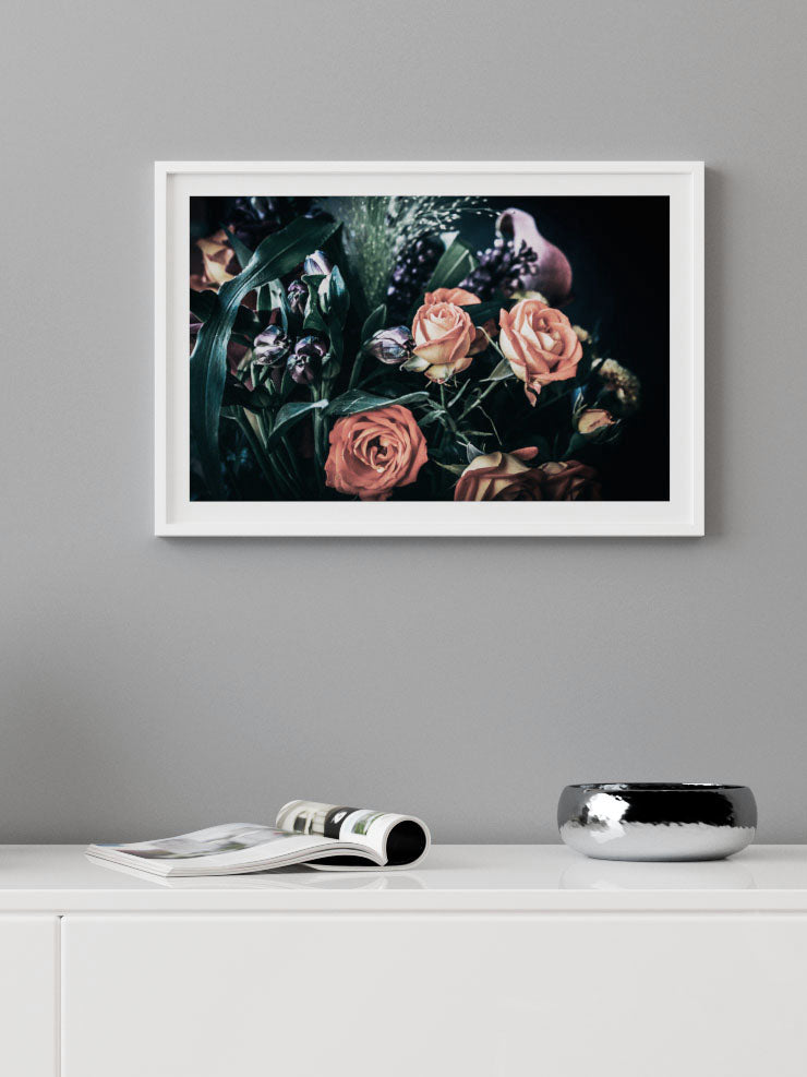 Natürmort Çiçek - Art Print