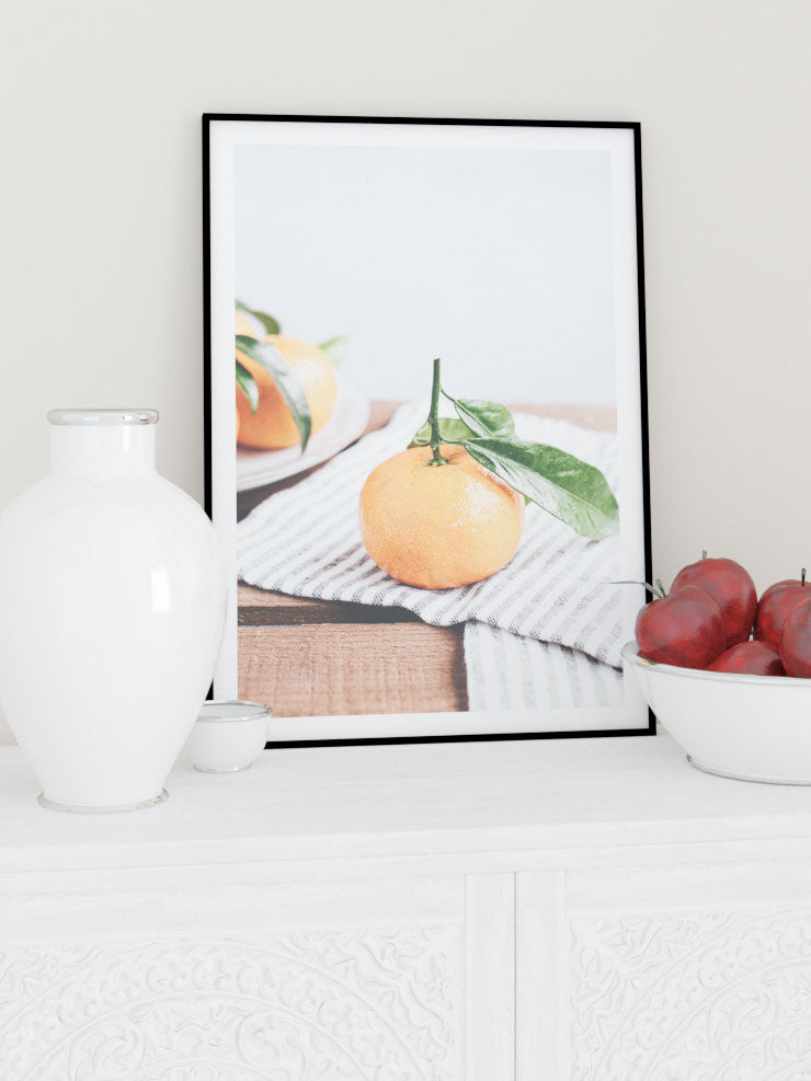 Mandalina - Art Print Ürün ikincil görseli