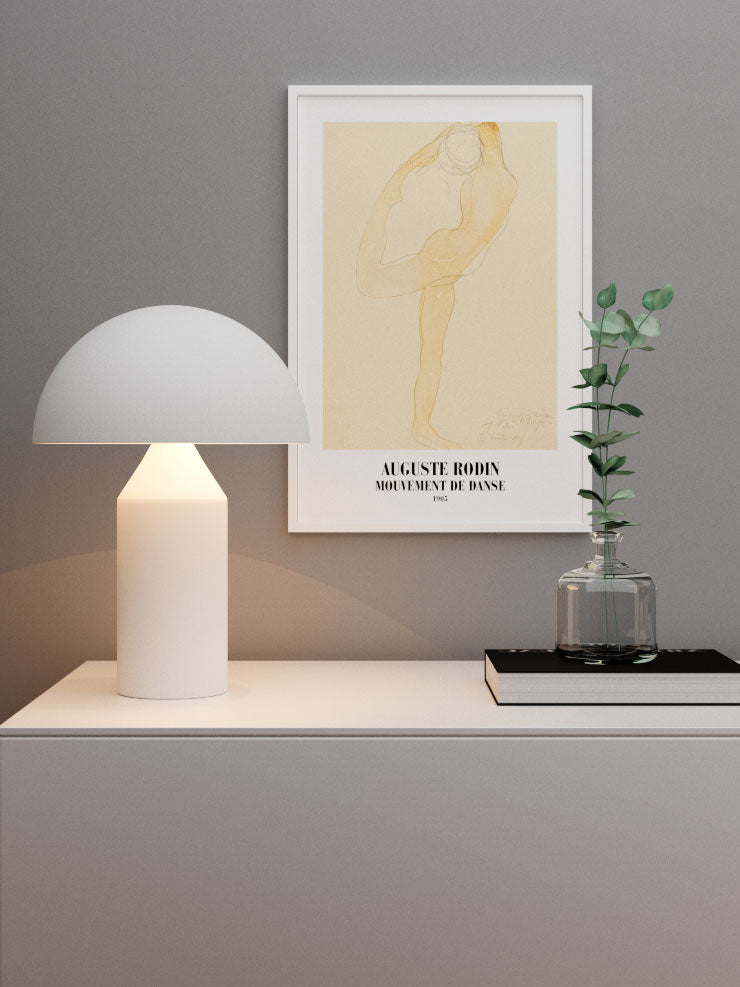 Rodin Dance Movement - Art Print