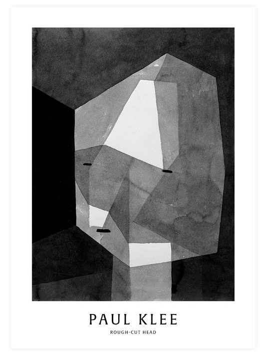 Paul Klee Rough-Cut Head - Art Print