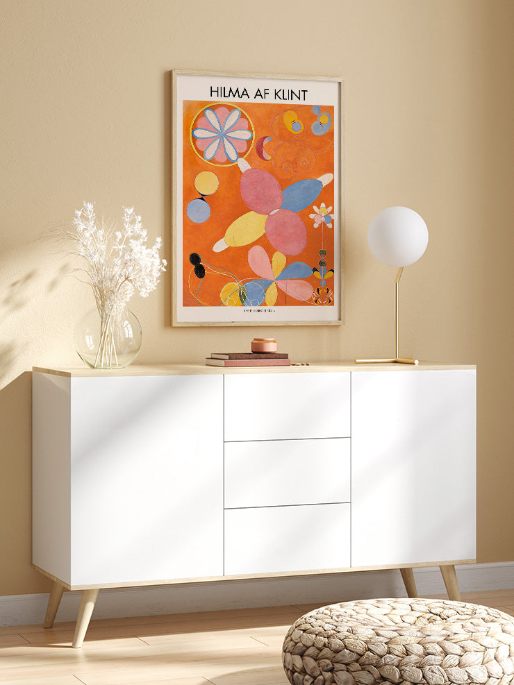 Hilma Af Klint The Ten Largest No4 - Art Print Ürün ikincil görseli