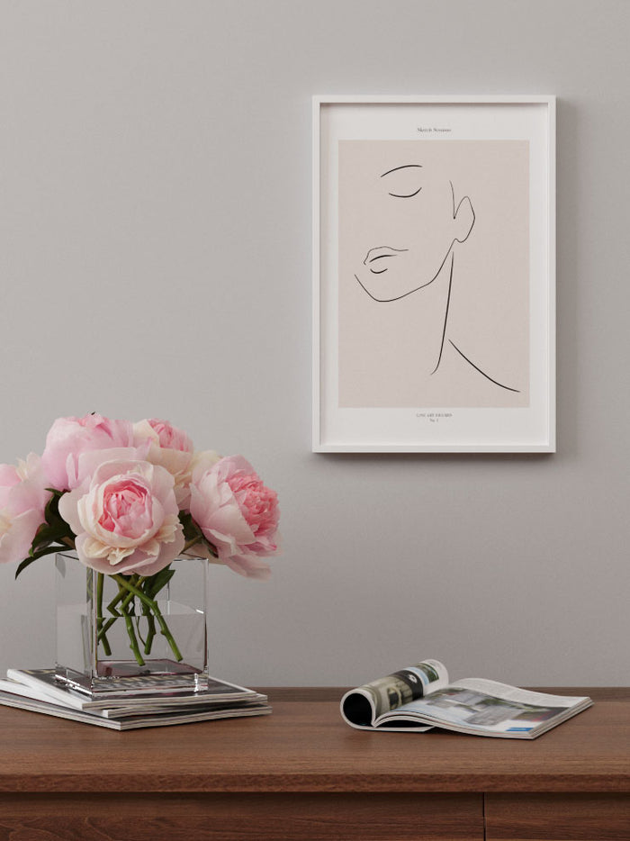 Kadın N1 - Art Print  Poster