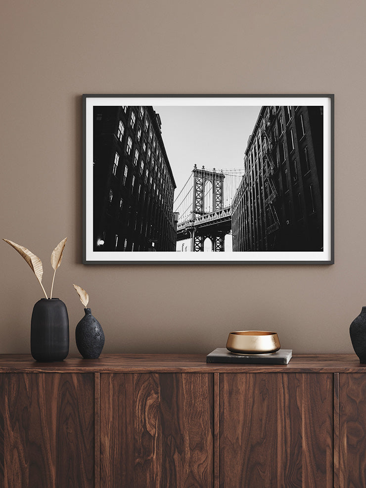 The Bridge - Art Print  Poster
