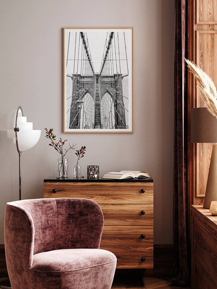 Vintage Manhattan - Art Print