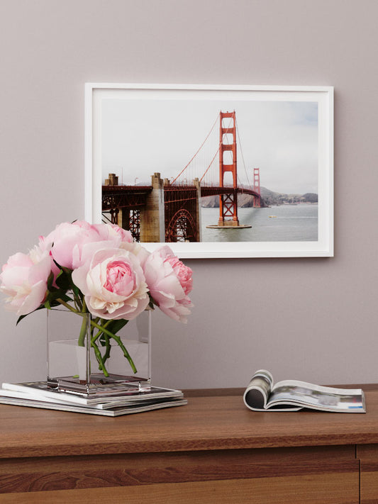 San Francisco Köprüsü Poster - Giclée Baskı