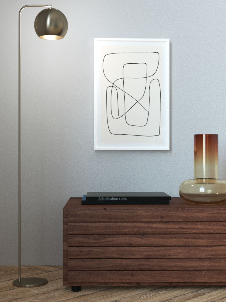 Doğrusal N2 - Art Print Ürün ikincil görseli