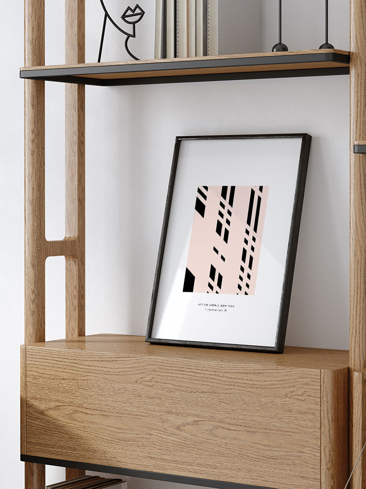 Avenue New York - Art Print Ürün ikincil görseli