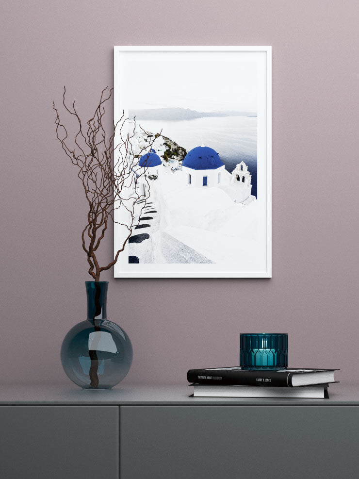 Santorini N3 - Art Print Ürün ikincil görseli