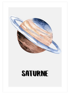 Saturne - Art Print