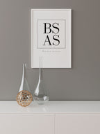 Bs As Buenos Ai̇res - Art Print
