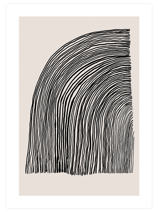 Şelale - Art Print