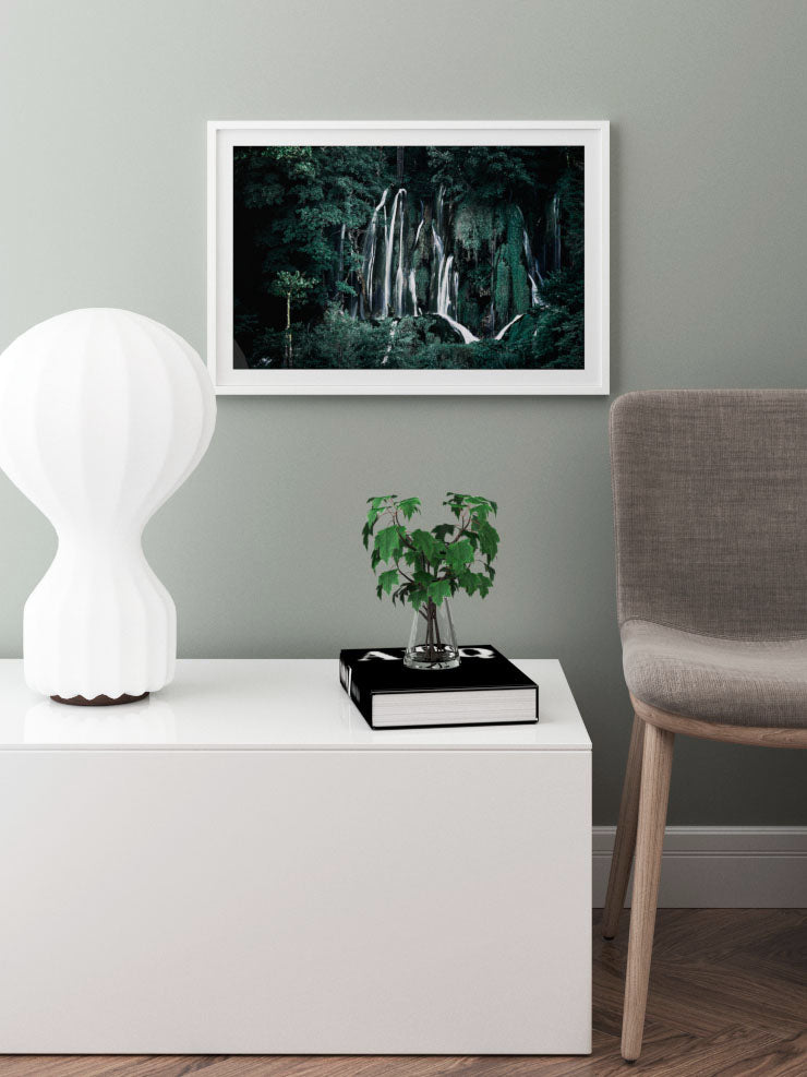 Dağ Şelalesi N1 - Art Print Ürün ikincil görseli