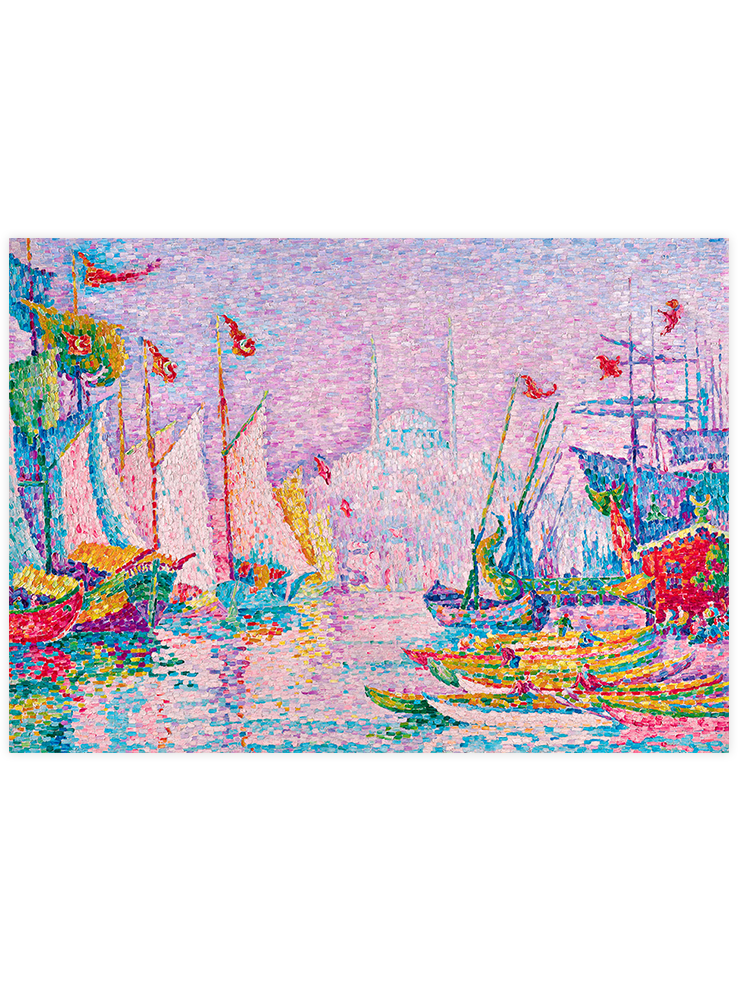 İstanbul Haliç, Paul Signac - Art Print