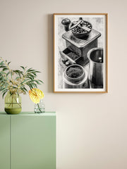 Vintage Coffee - Fine Art Poster