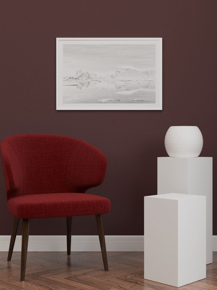 Buzul Gölü - Art Print