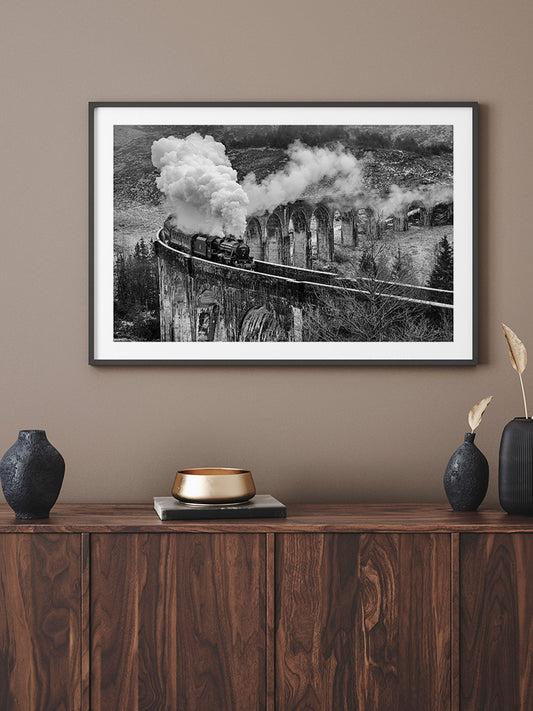 Tren del Cielo Poster - Giclée Baskı