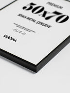 Siyah Metal Çerçeve 50x70cm