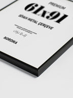 Siyah Metal Çerçeve 61x91cm