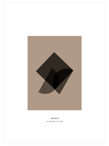 Solidité - Art Print