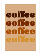 Coffee and Coffee - Art Print