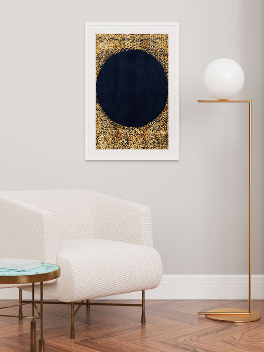 The Moon Shining - Fine Art Poster