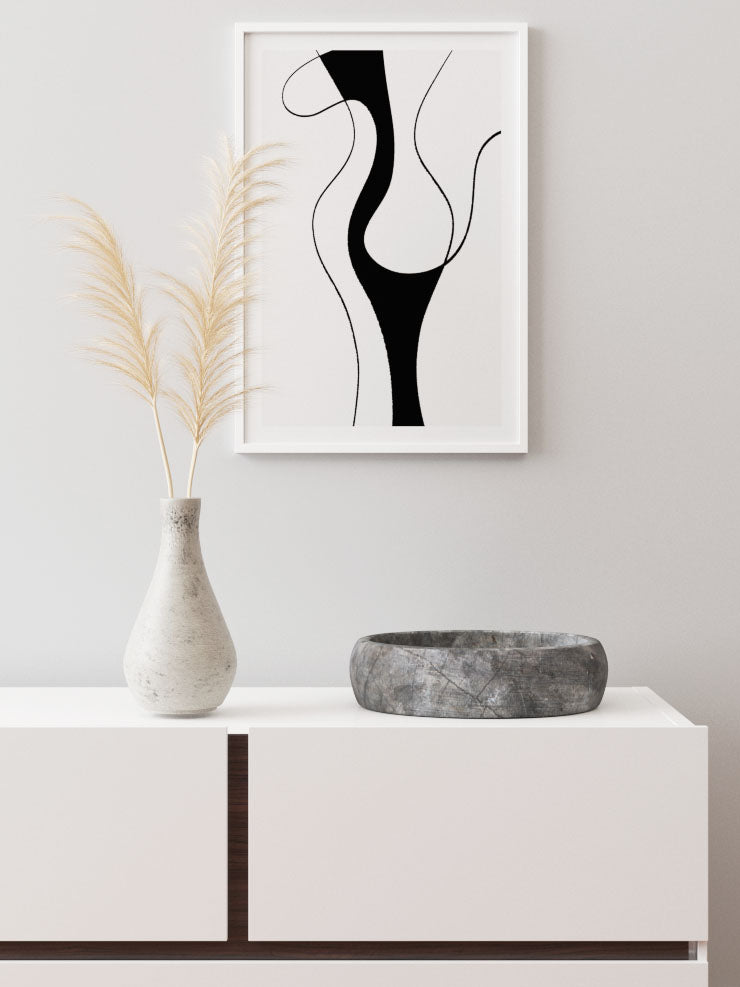 Line Art N2 - Art Print Ürün ikincil görseli