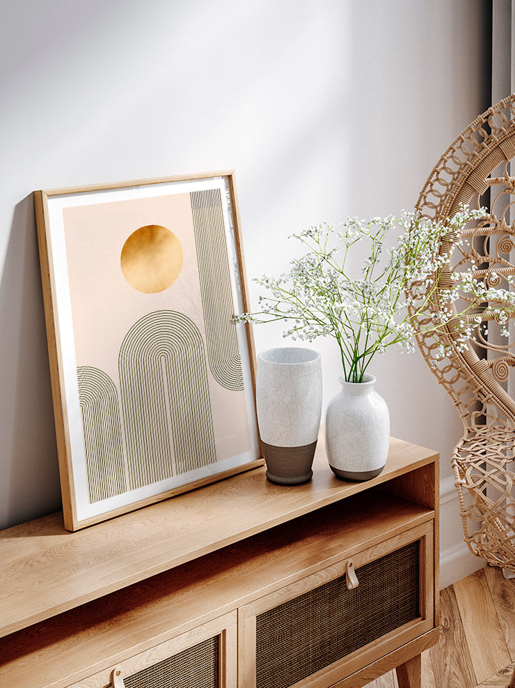 Golden Arch 2 - Art Print Ürün ikincil görseli