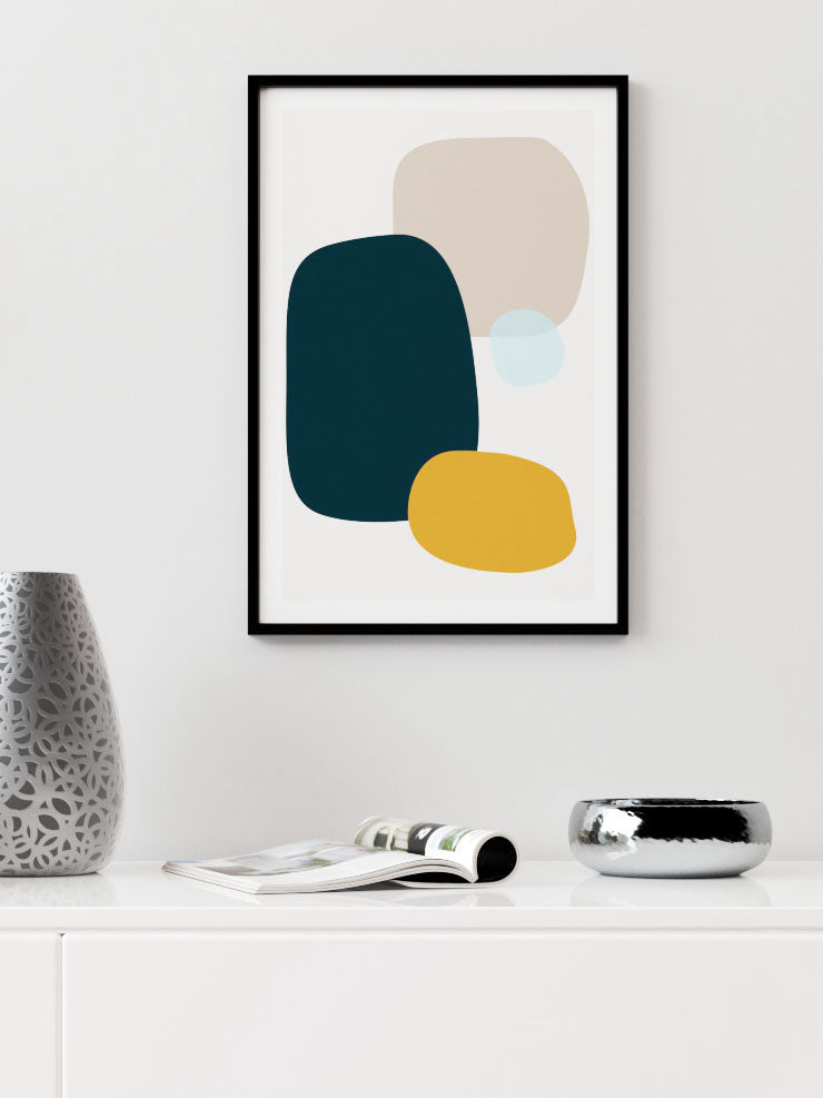 Geometrik Tasarım N1 - Art Print Ürün ikincil görseli