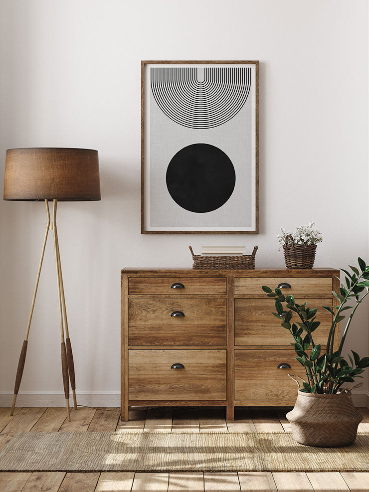 Geometrik N2 - Art Print Ürün ikincil görseli