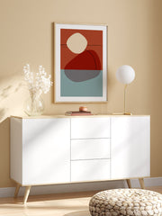 Shapes And Lines 4 - Fine Art Poster