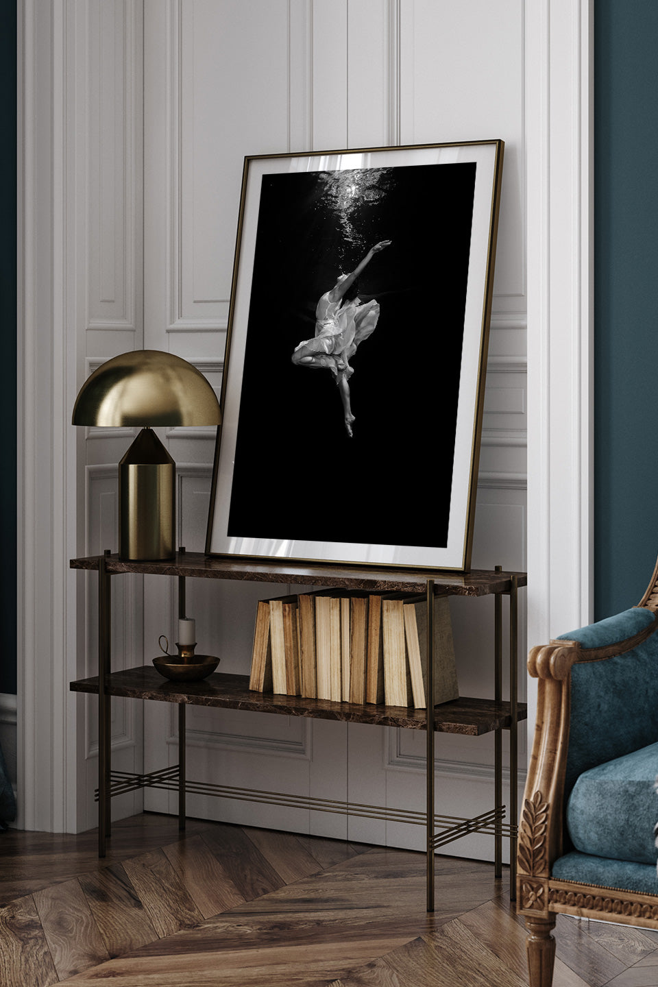 Suda Dans - Art Print Ürün ikincil görseli