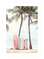 Surf Lovers Poster Seti