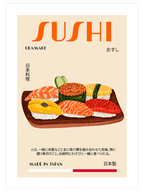 Sushi - Art Print