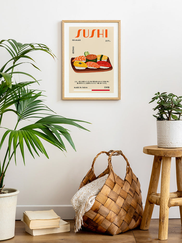 Sushi - Art Print  Poster