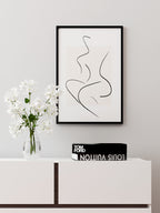 Woman Body - Art Print