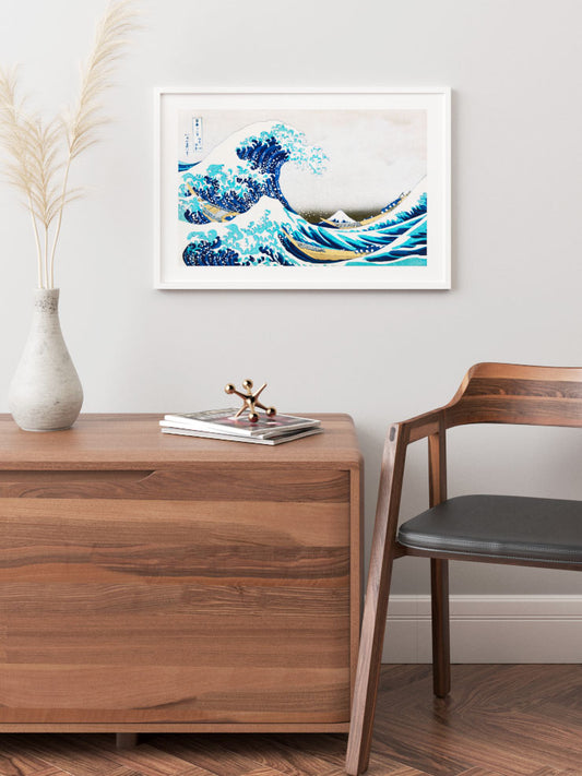 Hokusai Büyük Dalga (the Great Wave) - Fine Art Poster