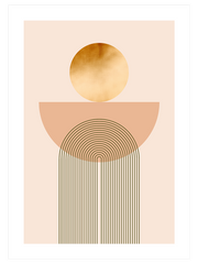 Golden Arch 1 Poster - Giclée Baskı