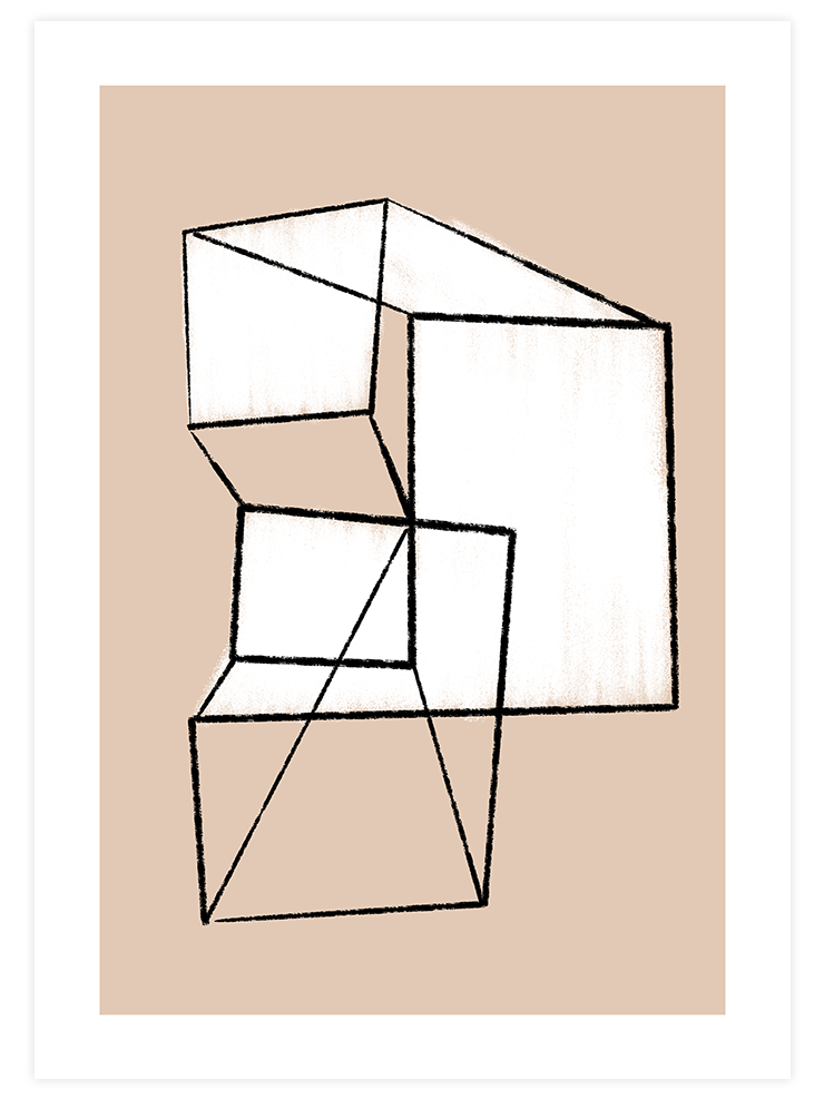 Imaginary N6 - Art Print Sanatsal Poster