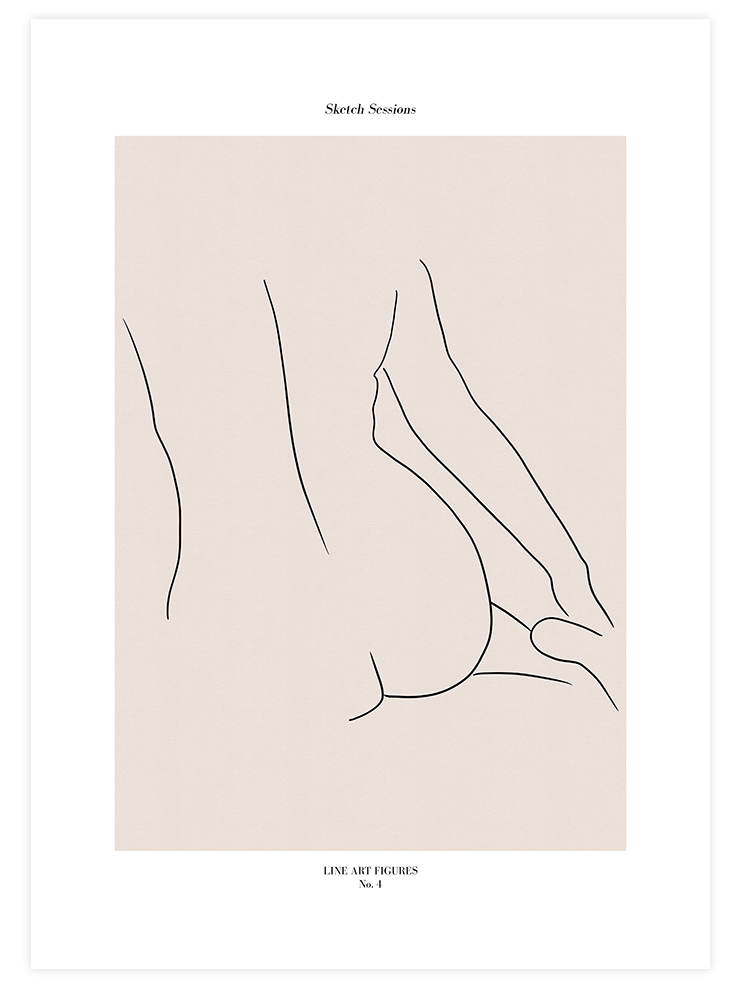 Kadın N5 - Art Print Sanatsal Poster
