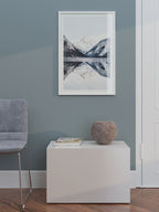 Dağın Yansıması - Art Print