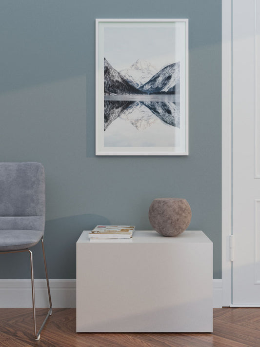 Dağın Yansıması - Art Print
