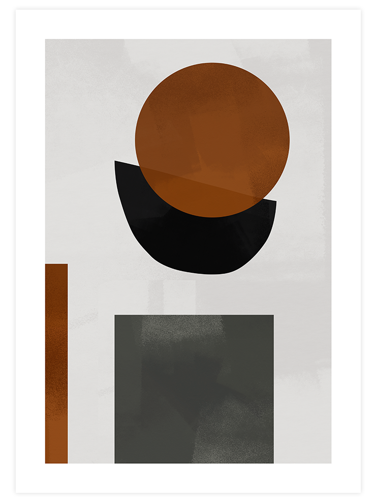 La Modernité N2 - Art Print Sanatsal Poster