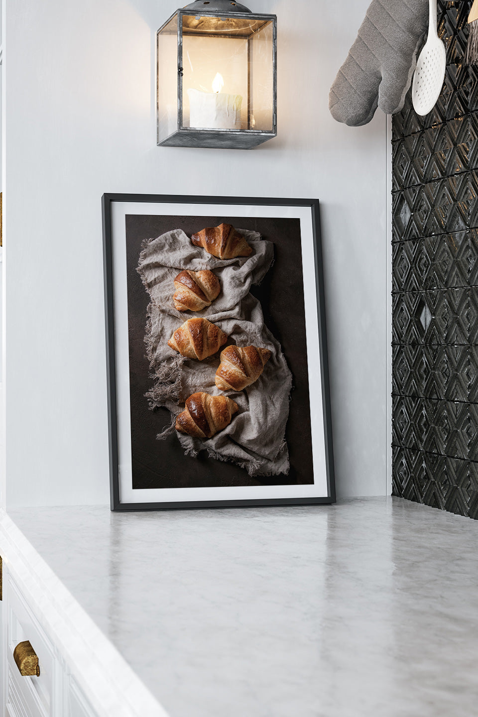 Les Croissants - Art Print Ürün ikincil görseli