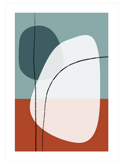 Shapes And Lines 1 - Fine Art Poster