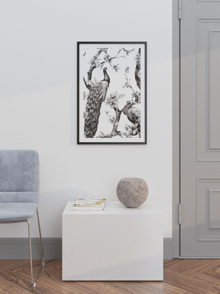 Tavus Kuşu - Art Print Ürün ikincil görseli