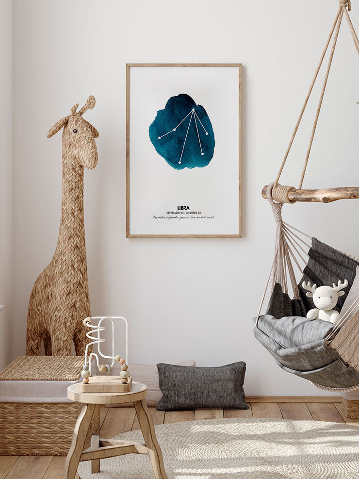 Terazi Burcu - Art Print  Poster