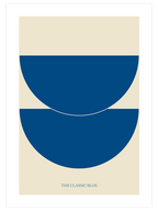 The Classic Blue - Art Print
